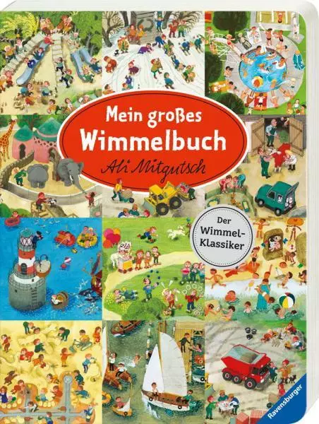 Ravensburger Pappbilderbuch Mein großes Wimmelbuch 43841
