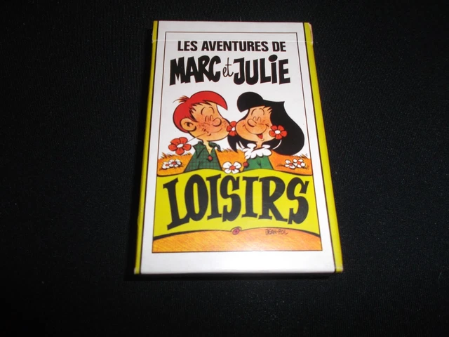 JEU DE 7 Familles : Marc Et Julie Complet Et Etat Quasiment Neuf EUR 9
