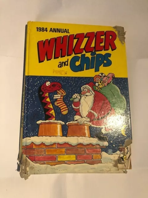 WHIZZER AND CHIPS ANNUAL 1984 Hardback Comic Book Fleetway IPC