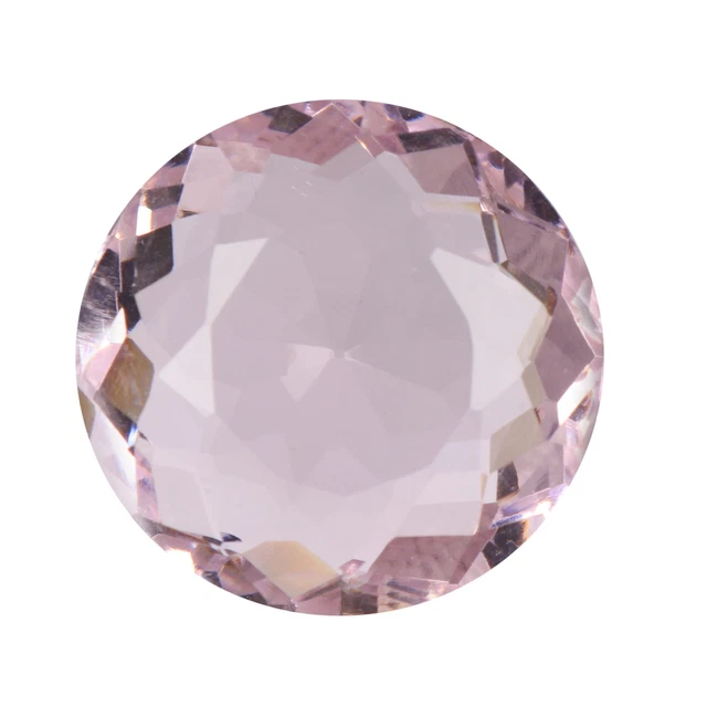 Topaze Rond Forme 120 CT Labo Synthétique Beau Hydrothermal Gemme pour Clous