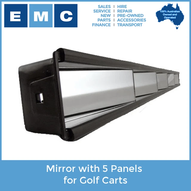 5 Panel Mirror for Golf Carts