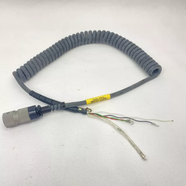 Untested H-198M Cable / US Military NATO Radio Handset U-229 Connector Army USMC