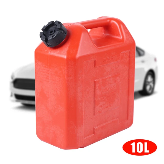 2.6 GALLON PORTABLE Fuel Gas Storage Tanks Plastic Can Extra Fuel