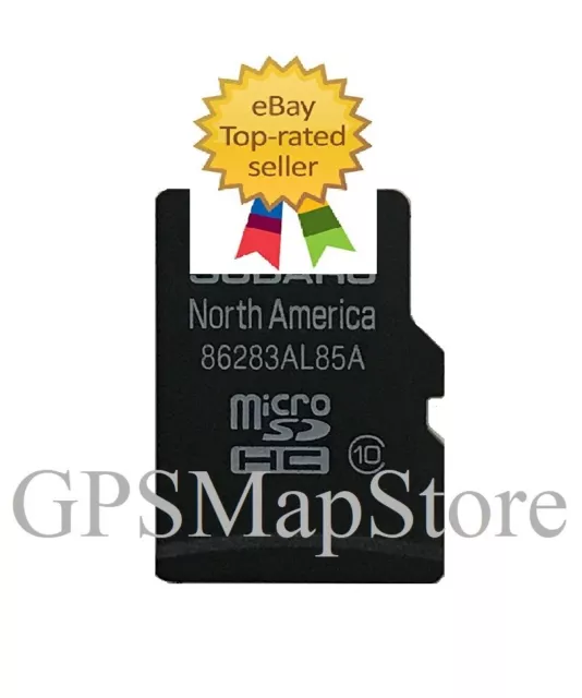 2017 Outback / Legacy Limited Navigation Micro SD Card US Map Genuine 86283AL85A