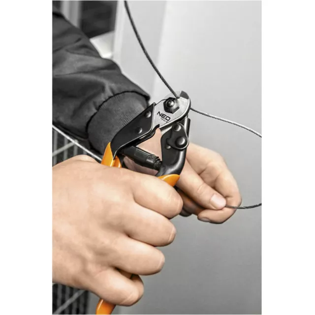 Ciseaux à fil professionnels 190 mm garantie 25 ans coupe-câble à fil coupe-boulons 2
