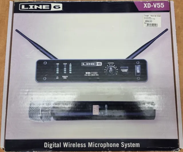 Line 6 XD-V55-HHTX digital Mikrofon Funksystem 2,4 GHz Wireless