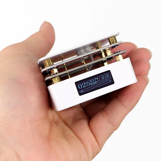 Piastra Riscaldante Per Saldatura MHP30 65W Tipo-C Con Display LED – Mini Preriscaldatore Per PCB - 5