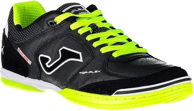 Joma Baskets De Salle Futsal Top Flex 901 Black Fluor Indoor Taille 40 / 46