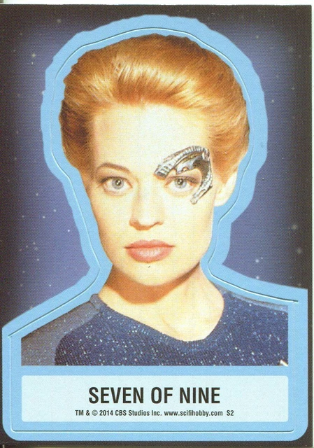 Star Trek Aliens Chase Sticker S02 Seven of Nine