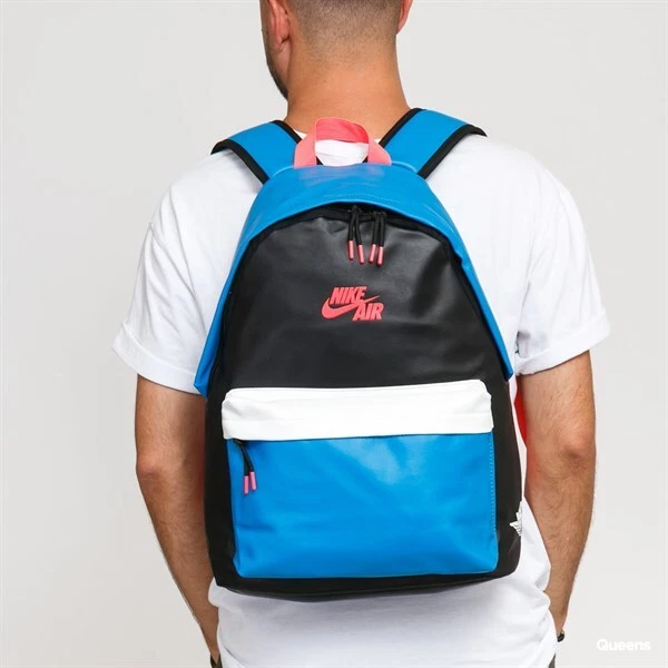 NEU RETRO MICHAEL JORDAN 1 FLUGRUCKSACK RUCKSACK SPORTTASCHE SCHWARZ JUMPMAN lrg
