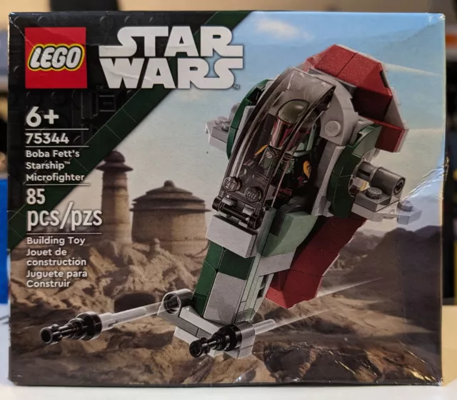 LEGO Star Wars Boba Fett's Starship Microfighter Set 75344 - NEW