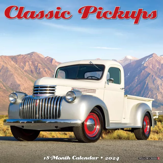 Classico Pickup - 2024 Calendario da Parete - Nuovo - 33104