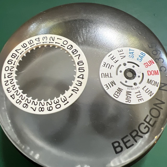Disco Data E Giorno Per Orologi, Accessorio Ricambio Per Movimenti NH35 NH36, Per SKX007 - 5