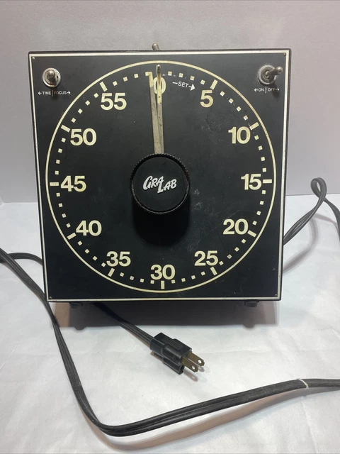 Temporizador Gralab Modelo 300 Cuarto Oscuro, Probado, Tiene Un Poco De Óxido, ¡Pero Funciona Muy Bien!