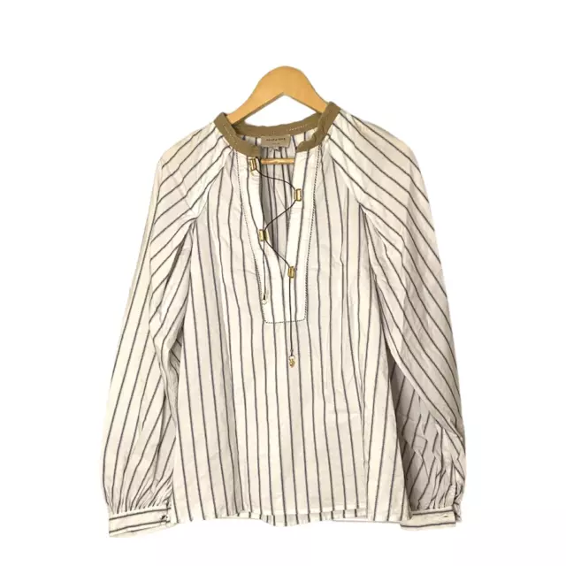 Zeus + Dione Tyche Striped Poplin Blouse 3