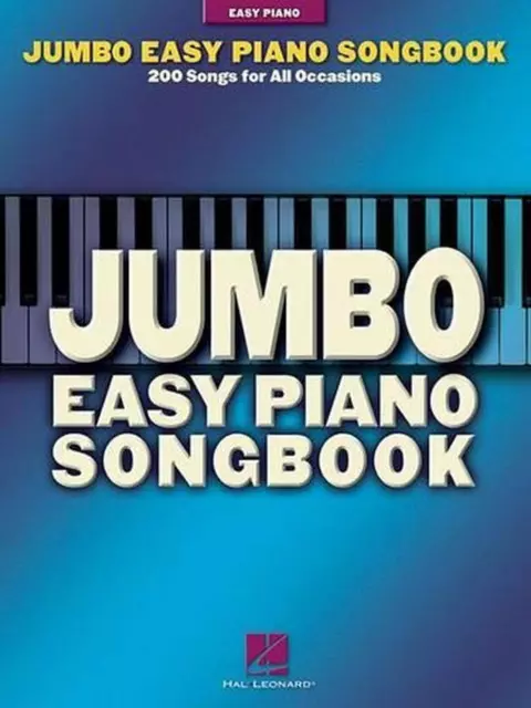 Jumbo Easy Piano Songbook: 200 Songs for All Occasions (English) Paperback Book