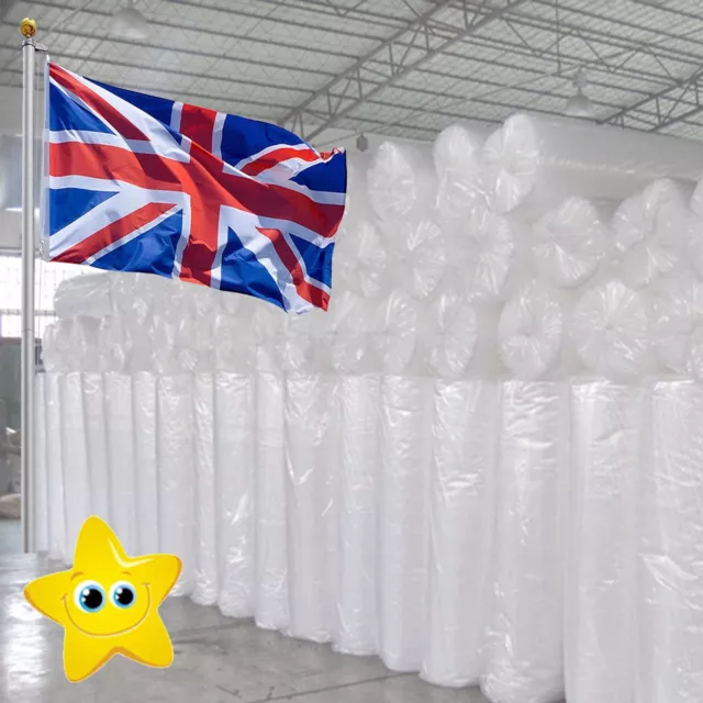 UK BUBBLE WRAP SMALL & LARGE BUBBLE - EUROPES CHEAPEST 300 500 750mm 50 / 100m