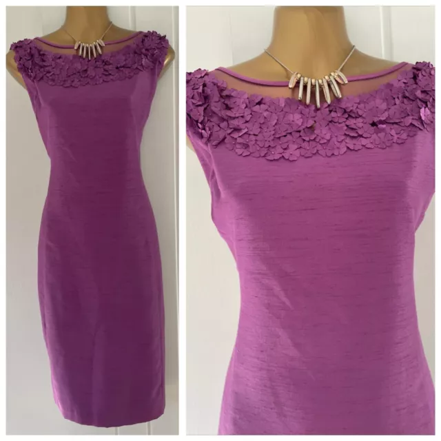 Jacques Vert dress size 14 Petite Purple Mother Of The Bride Wedding cruise