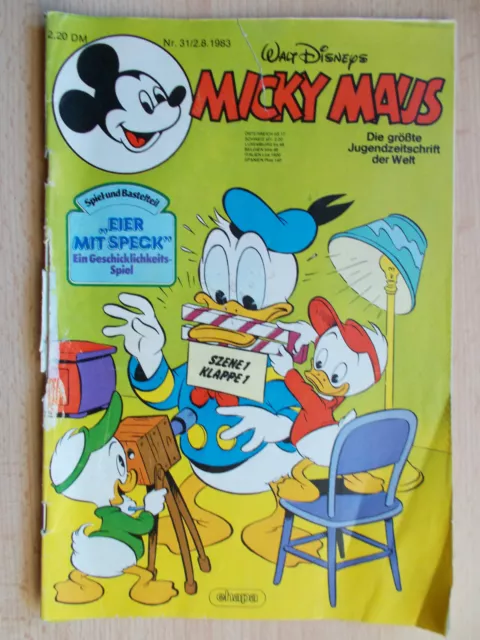 Comics , Micky Maus Hefte, Nr. 31 / Jahrgang 1983 , Walt Disneys , Ehapa