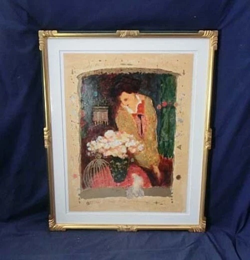Roy Fairchild "Chiaroscuro" Silkscreen Painting signed limited 152/385
