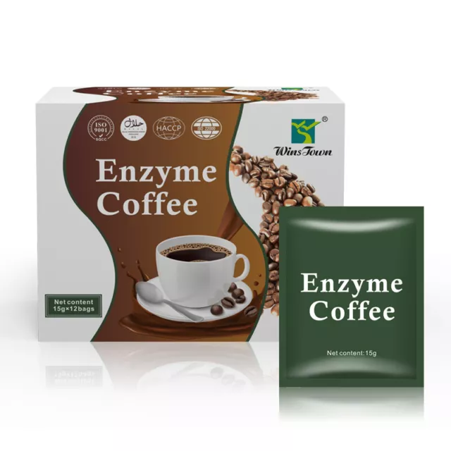 Café enzimático adelgazante dieta herbaria natural café a prueba de balas 15g*12