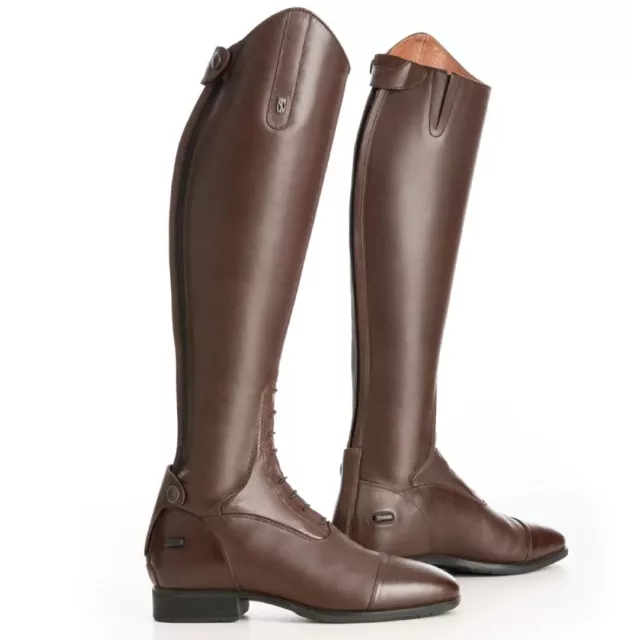 Tredstep Ireland Brown Slim Fit Donatello SQ II Riding Boots (UK 6, Slim, T)