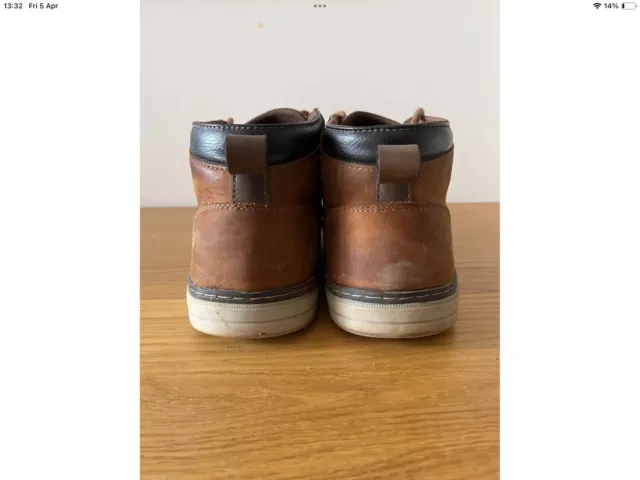 SKECHERS MEN'S HESTON Classic Leather Boots - UK9 EU43 £11.00 - PicClick UK