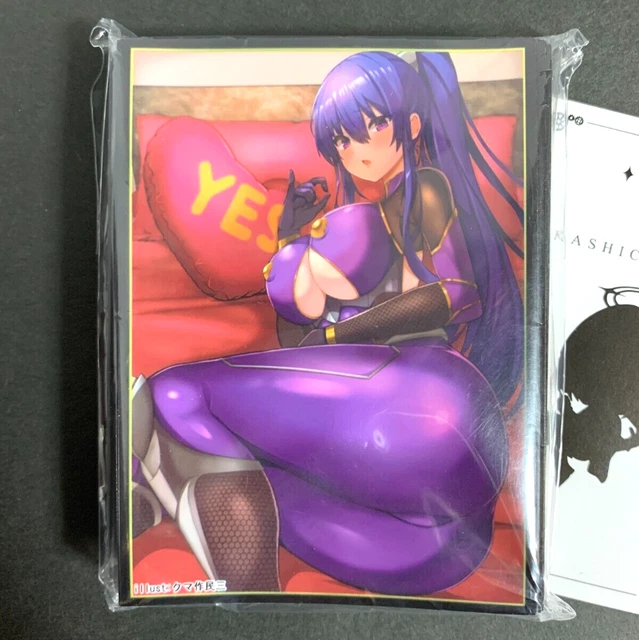 TAIMANIN ASAGI RINKO Akiyama Doujin Card Sleeve Protector japan anime fedex  53.16 - PicClick UK