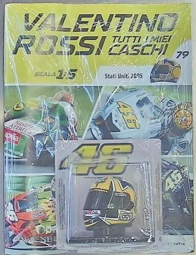 Valentino Rossi Tutti I Miei Caschi Stati Uniti 2005 79' Uscita Edicola