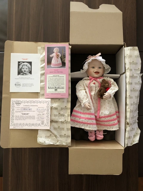 Poupée De Collection Ashton Drake En Porcelaine – état D'occasion