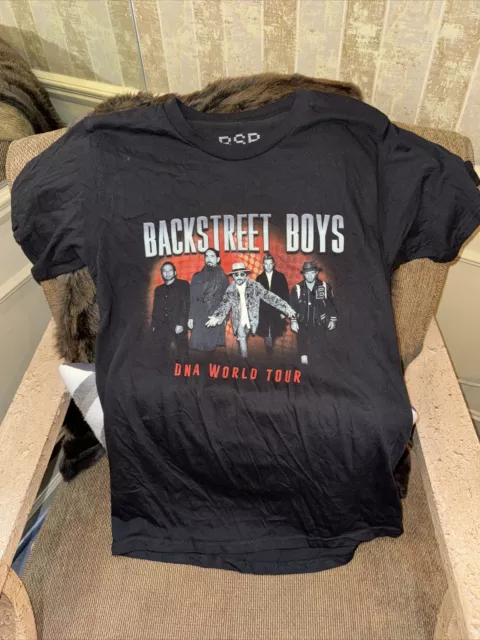 Backstreet Boys DNA World Tour Mens T-Shirt Size Medium Concert