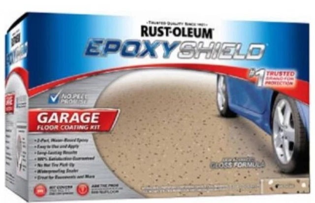 Rustoleum 251966 Epoxy Shield Tan Garage Floor Paint