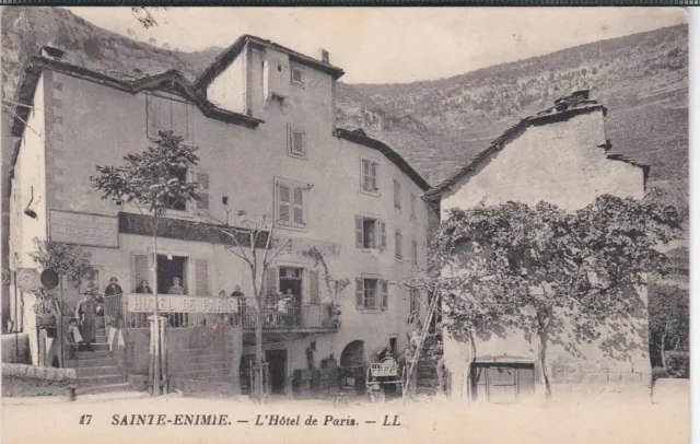 48 : Cp Sainte-Enimie - L'hotel De Paris