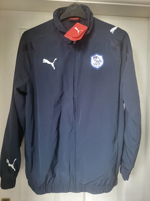 Herren Fußball Top - Sheffield Wednesday - 2010-2011 Trainingsjacke - M - Brandneu mit Etikett