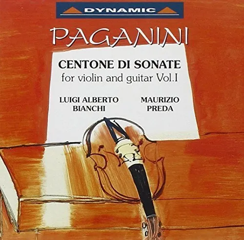 Nicolo Paganini Paganini: Centone Di Sonate for Violin and Guitar - Volume  (CD)