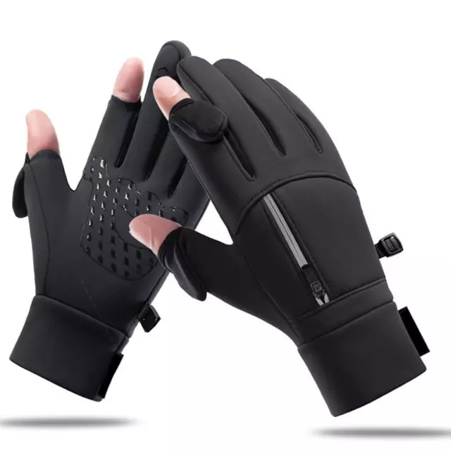 Winter Warm Ski Gloves Men Women TouchScreen Soft Thermal Full Fingers Glove юл