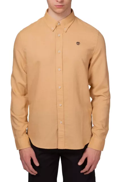 TIMBERLAND - Men's slim linen blend shirt