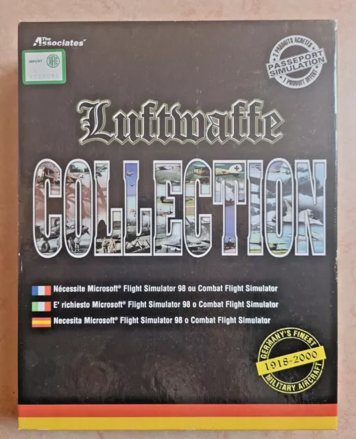 LUFTWAFFE Collection, simulatore di volo, PC-CD-Rom, big box