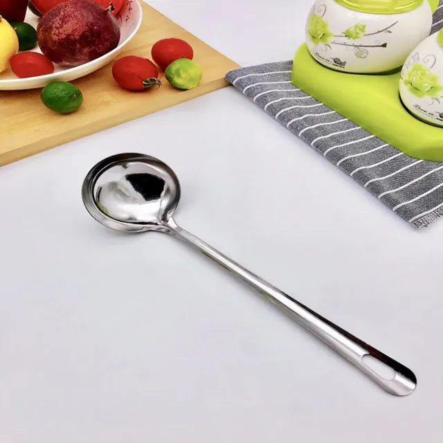 Soup Ladle Colander Spoon Smooth Anti-scald Anti-scald Cooking Ladle Spoon Tool