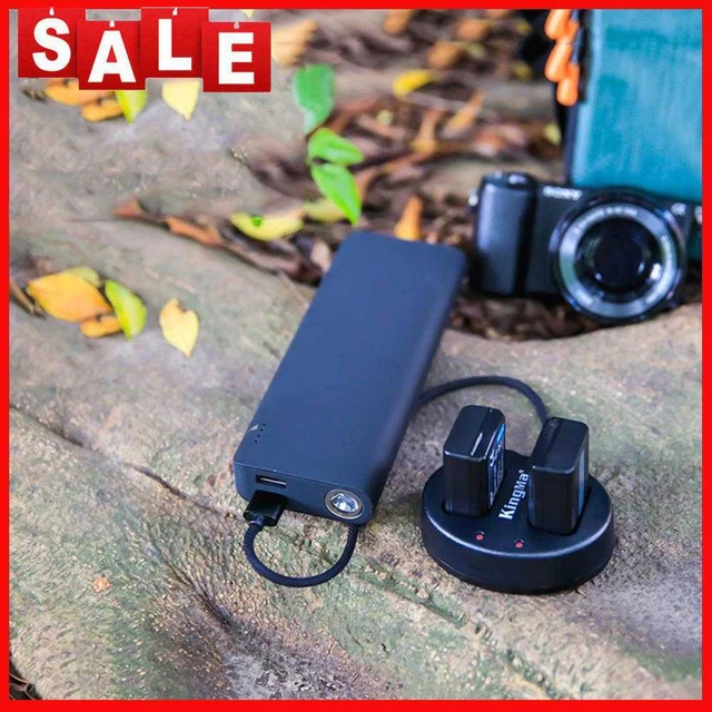 Adaptador de carga de batería KingMa 5V 2A para Sony A7 A7R2 A7M2 A5000 A5100