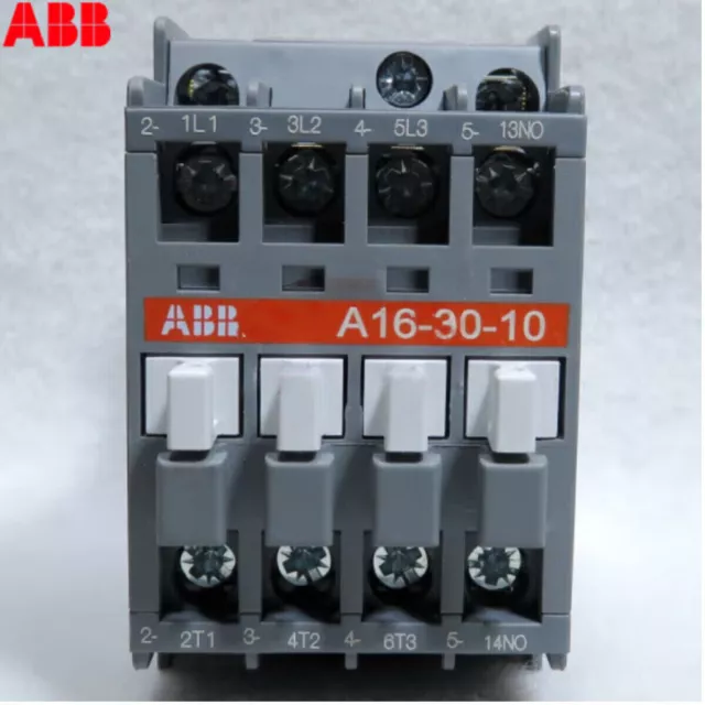 ABB AC Contactor A16-30-10 A16-30-01 Coil Voltages 24V 48V 110V 220V 380V 16AMP