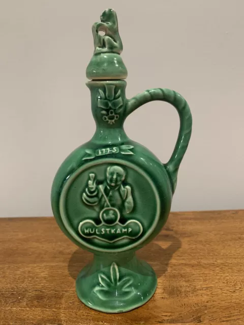 Vintage Gouda Green Moonflask Hulstkamp 1775