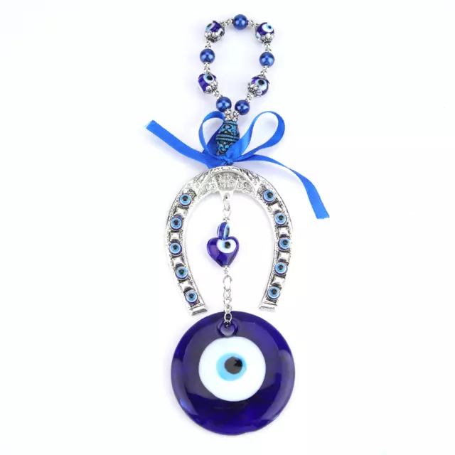 Turkish Blue Eyes Blessing Amulet Wall Hanging Home Decor Muslim Ornament ◮