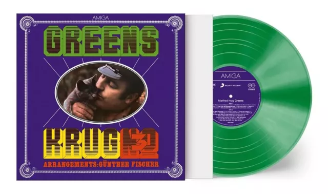 Manfred Krug No. 3: Greens/ Transparent (Vinyl)