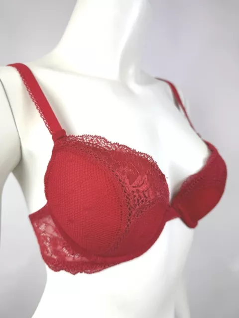 Lingerie LA PERLA - reggiseno rosso - lingerie di lusso dall'Italia 2