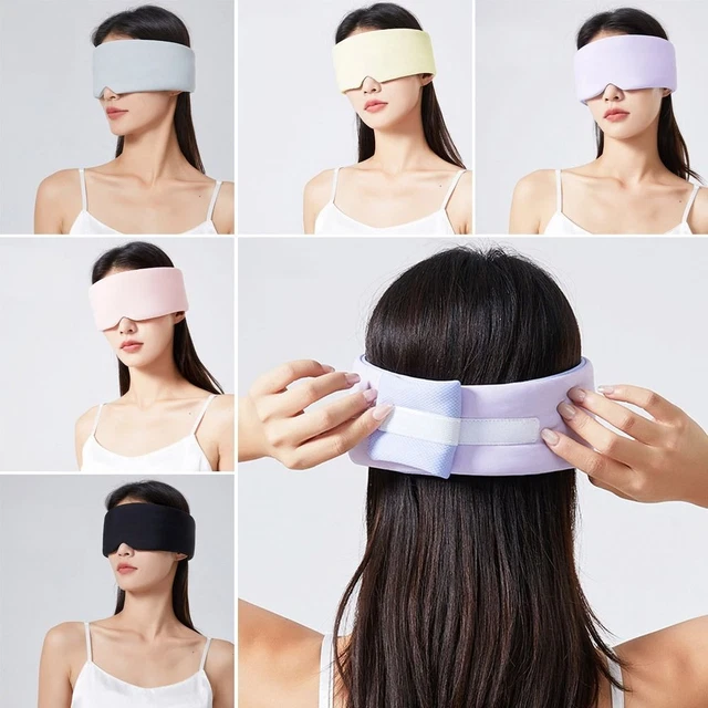 Viajar siesta durmiente venda para ojos máscara para dormir cubiertas para ojos