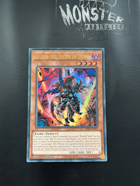 Despia YuGiOh Card Yu-Gi-Oh! Card - Aluber The Jester Of Despia *** 1st  Edition Ultra Rare GFP2-EN097 Ghosts From