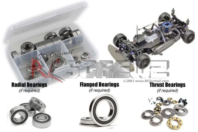 RCSCREWZ KYOSHO CONCEPT 30 SR/SX (#3565) Heli Metal Shielded 