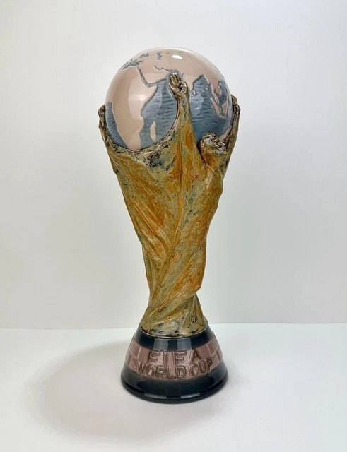 COPPA DEL MONDO FIFA 1978 LLADRO porcellana trofeo soccer Argentina