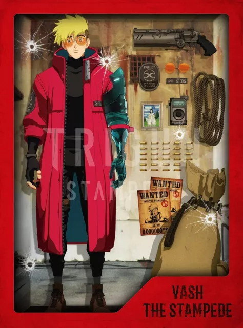 TRIGUN STAMPEDE Vol.1 First Limited Edition Blu-ray Soundtrack CD Booklet Japan
